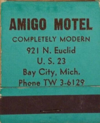 Amigo Motel - Matchbook (newer photo)